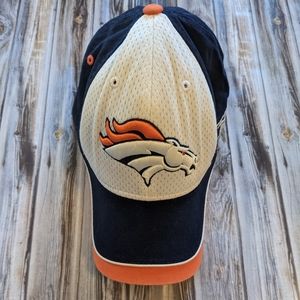 Reebok NFL Denver Broncos White, Navy, Orange Cap